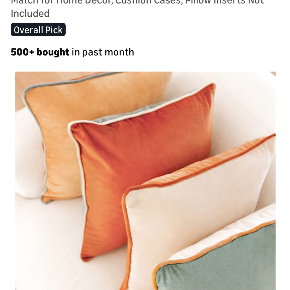 New Pillow Covers